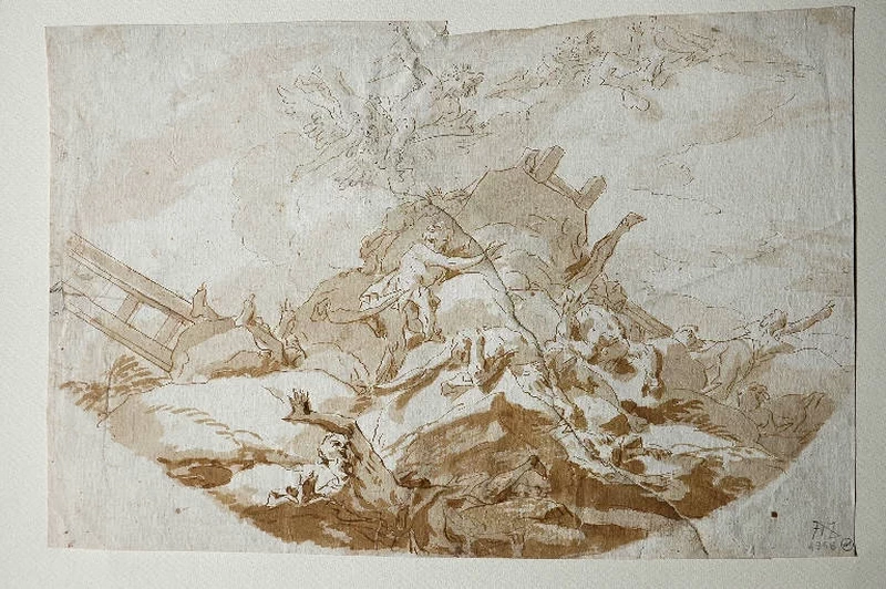 Caduta dei giganti - Museo Poldi Pezzoli, Milano